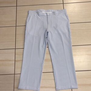 Rountree & Yorke 38x29 seersucker blue stripe  pants Nwot
